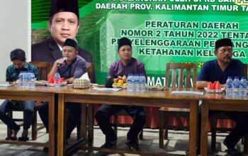 Selamat Ari Wibowo Gelar Sosialisasi Perda Ketahanan Keluarga di Kutai Kartanegara