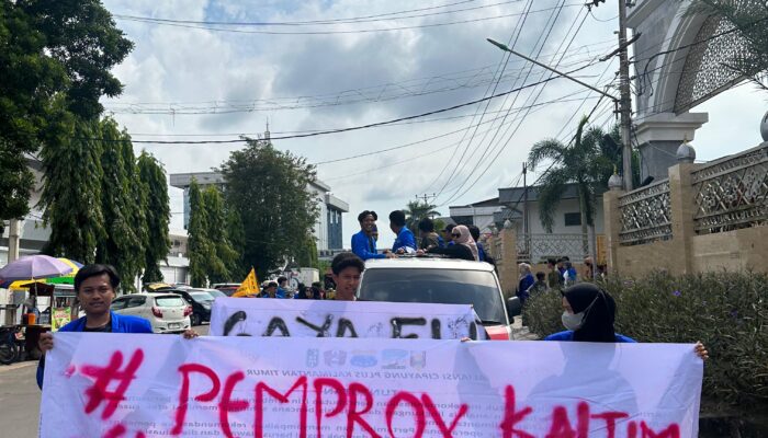 Aksi Jilid II: PMII KALTIM Desak Gubernur Tagih Utang PT.KPC