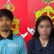 Dua tersangka pasangan suami istri yang diamankan Unit Jatanras Sat Reskrim Polresta Samarinda. (Ist)